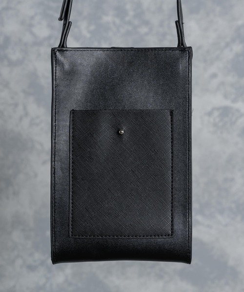 KUUUPY（クーピー）の「Mini Shoulder Bag - ミニショルダーバッグ（ショルダーバッグ・メンズ・ブラック・FREE）」の5枚目の写真