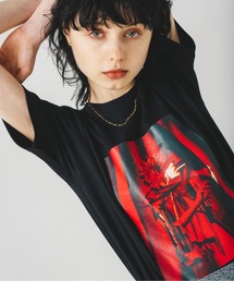 【led.tokyo】MARCOMONK × led.tokyo Tシャツ type RED