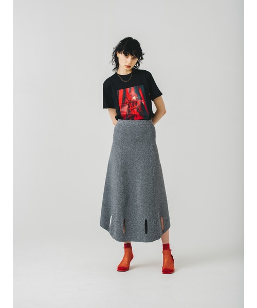 led.tokyo（レッドトウキョウ）の「【led.tokyo】MARCOMONK × led.tokyo Tシャツ type RED（Tシャツ/カットソー・レディース・ホワイト/ブラック・S/M）」の10枚目の写真