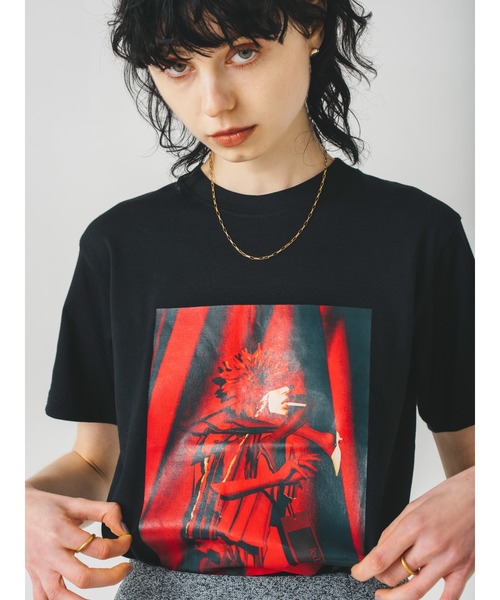 led.tokyo（レッドトウキョウ）の「【led.tokyo】MARCOMONK × led.tokyo Tシャツ type RED（Tシャツ/カットソー・レディース・ホワイト/ブラック・S/M）」の12枚目の写真