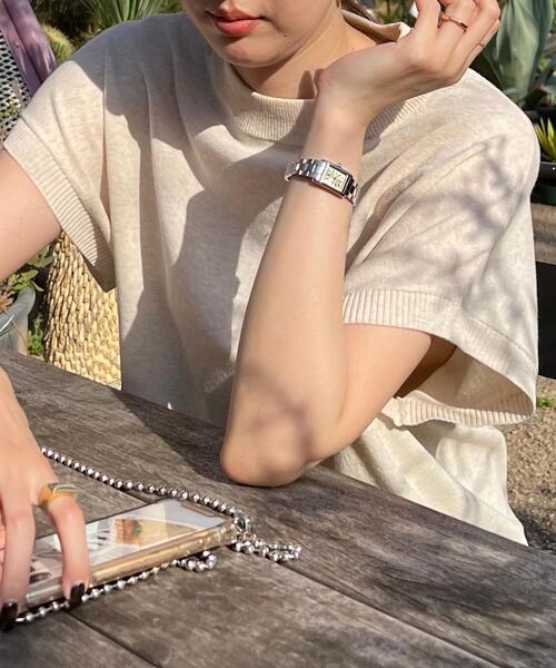 coen（コーエン）の「サラコリピTサマーニット#（Tシャツ/カットソー・レディース・クリーム/ブラウン/ライム/ブラック・L/M）」の19枚目の写真