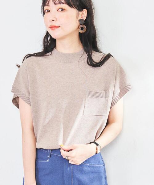 coen（コーエン）の「サラコリピTサマーニット#（Tシャツ/カットソー・レディース・クリーム/ブラウン/ライム/ブラック・L/M）」の13枚目の写真