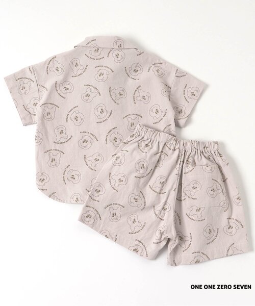 apres les cours（アプレレクール）の「1107 2柄セットアップ（セットアップ・キッズ・オフホワイト/ベージュ・110/90/80/100/120/130）」の6枚目の写真