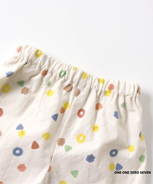 apres les cours（アプレレクール）の「1107 2柄セットアップ（セットアップ・キッズ・オフホワイト/ベージュ・110/90/80/100/120/130）」の14枚目の写真