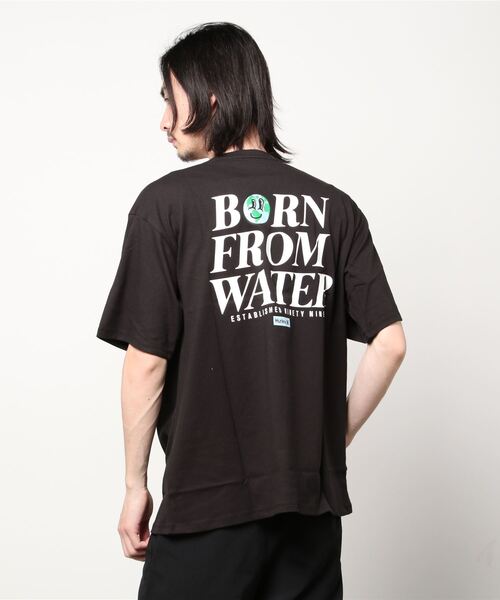 Hurley （ハーレー）の「Hurley/ハーレー ルーズシルエット バックプリントTシャツ MSS2200044（Tシャツ/カットソー・メンズ・ブラック/ホワイト/ブルー・S/M/L）」の19枚目の写真