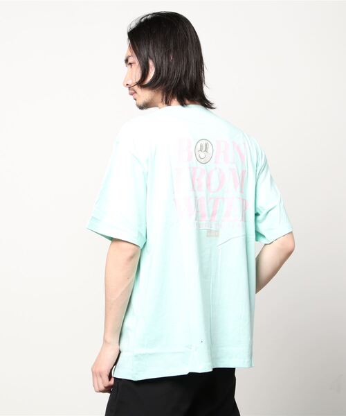 Hurley （ハーレー）の「Hurley/ハーレー ルーズシルエット バックプリントTシャツ MSS2200044（Tシャツ/カットソー・メンズ・ブラック/ホワイト/ブルー・S/M/L）」の16枚目の写真