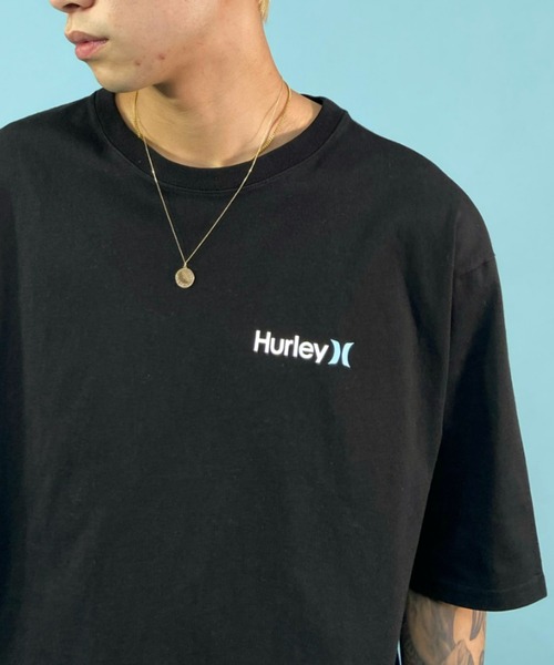 Hurley （ハーレー）の「Hurley/ハーレー ルーズシルエット バックプリントTシャツ MSS2200044（Tシャツ/カットソー・メンズ・ブラック/ホワイト/ブルー・S/M/L）」の2枚目の写真