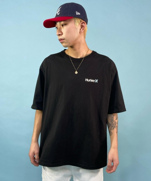 Hurley （ハーレー）の「Hurley/ハーレー ルーズシルエット バックプリントTシャツ MSS2200044（Tシャツ/カットソー・メンズ・ブラック/ホワイト/ブルー・S/M/L）」の10枚目の写真