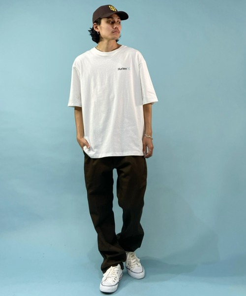 Hurley （ハーレー）の「Hurley/ハーレー ルーズシルエット バックプリントTシャツ MSS2200044（Tシャツ/カットソー・メンズ・ブラック/ホワイト/ブルー・S/M/L）」の7枚目の写真