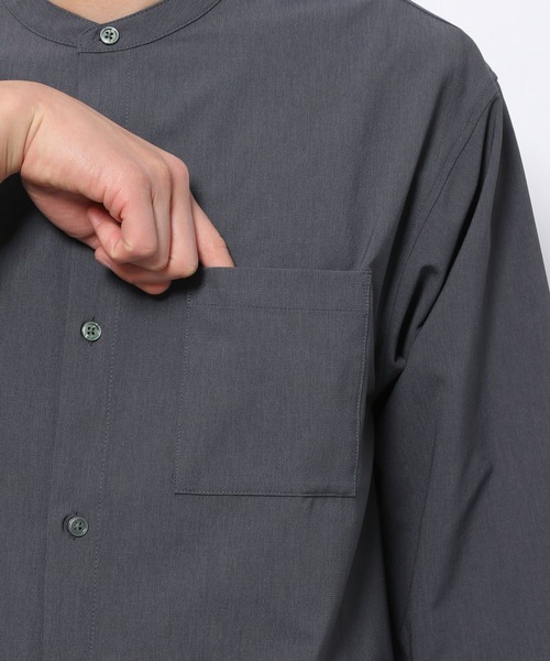 LAKOLE（ラコレ）の「4WAYストレッチポリシャツ[セットアップ対応] / 263658（シャツ/ブラウス・メンズ・ブラック/ネイビー/アイボリー・SMALL/MEDIUM/LARGE）」の16枚目の写真