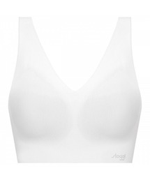 【綿混×吸水速乾】スロギー ゼロ フィール 綿混 ハーフトップ Vネック【S,M,Lサイズ】sloggi G068 N-Top2