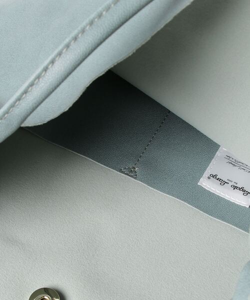 Legato Largo（レガートラルゴ）の「Legato Largo/ レガートラルゴ  / さくっと使える シンプルな お気軽 トートバッグ / LG-E1242（トートバッグ・レディース・ブラック/ダークグリーン/ブラウン/ピンク/シルバー/ミント/レオパード・ONESIZE）」の15枚目の写真