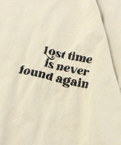 one way（ワンウェイ）の「LOST TIMEロゴTシャツ（Tシャツ/カットソー・レディース・ライトブルー/ブラック/パープル/イエロー/ライトグリーン/パープル系その他/イエロー系その他・FREE）」の14枚目の写真