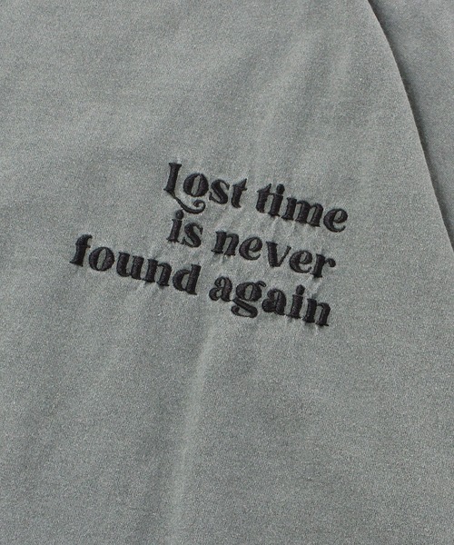 one way（ワンウェイ）の「LOST TIMEロゴTシャツ（Tシャツ/カットソー・レディース・ライトブルー/ブラック/パープル/イエロー/ライトグリーン/パープル系その他/イエロー系その他・FREE）」の8枚目の写真