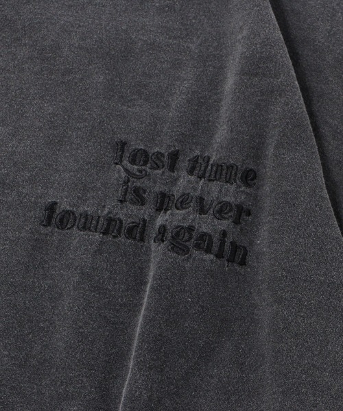 one way（ワンウェイ）の「LOST TIMEロゴTシャツ（Tシャツ/カットソー・レディース・ライトブルー/ブラック/パープル/イエロー/ライトグリーン/パープル系その他/イエロー系その他・FREE）」の12枚目の写真