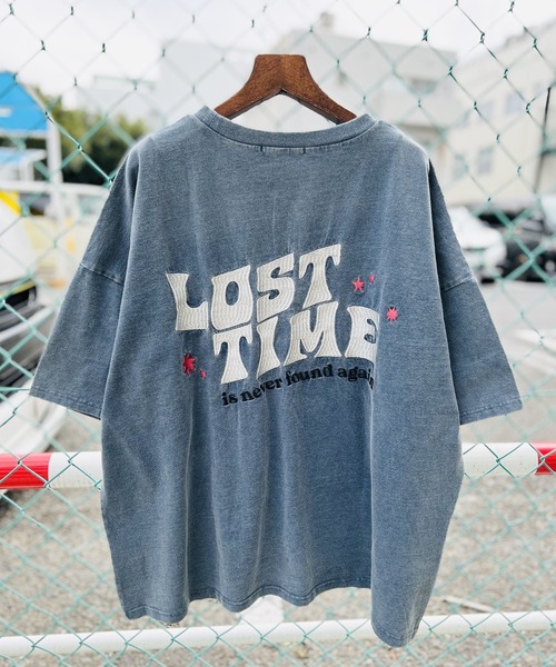 one way（ワンウェイ）の「LOST TIMEロゴTシャツ（Tシャツ/カットソー・レディース・ライトブルー/ブラック/パープル/イエロー/ライトグリーン/パープル系その他/イエロー系その他・FREE）」の20枚目の写真