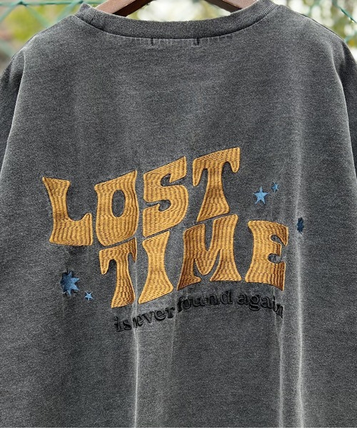 one way（ワンウェイ）の「LOST TIMEロゴTシャツ（Tシャツ/カットソー・レディース・ライトブルー/ブラック/パープル/イエロー/ライトグリーン/パープル系その他/イエロー系その他・FREE）」の19枚目の写真