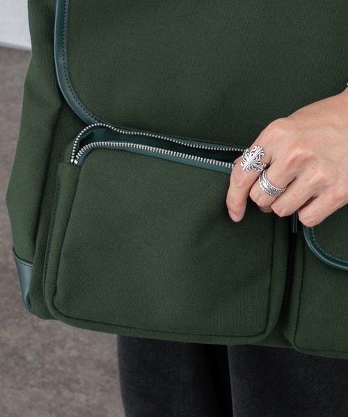 kutir(クティール)の「ビッグショルダーバッグ(ショルダーバッグ・メンズ・ブラック/イエロー/グリーン・FREE)」の19枚目の写真