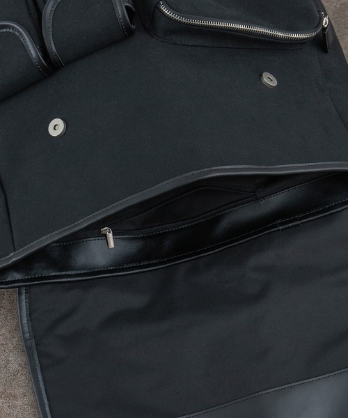 kutir(クティール)の「ビッグショルダーバッグ(ショルダーバッグ・メンズ・ブラック/イエロー/グリーン・FREE)」の10枚目の写真