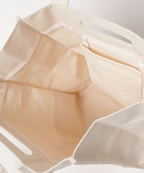 KANGOL（カンゴール）の「【KANGOL】2WAYフラッグロゴトートバッグ　KGSA-BG00237（トートバッグ・レディース・ホワイト・FREE）」の4枚目の写真