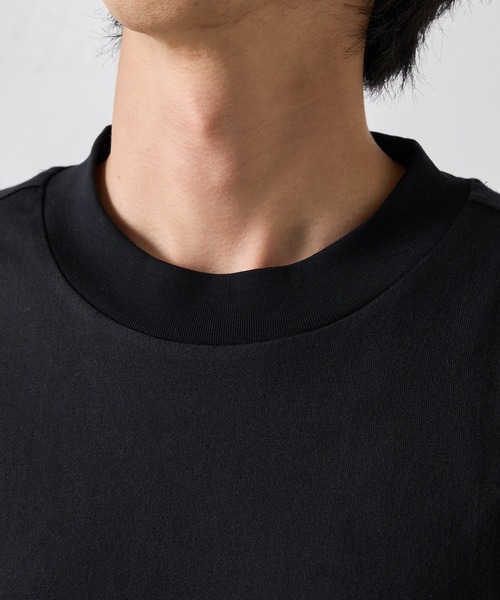 Lui's（ルイス）の「プレミアムスビンモダンベーシックTシャツ（Tシャツ/カットソー・メンズ・ホワイト/ブラック/ライトベージュ・SMALL/MEDIUM）」の15枚目の写真