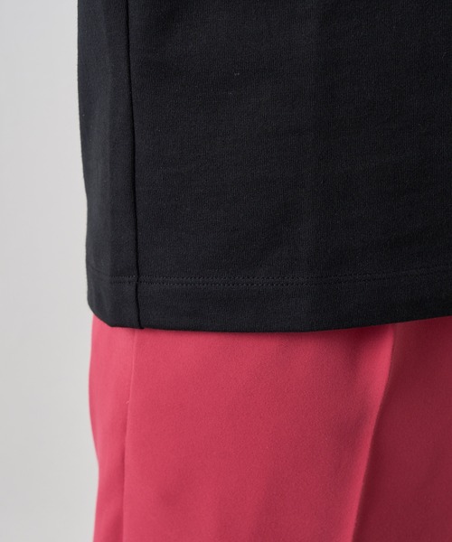 Lui's（ルイス）の「プレミアムスビンモダンベーシックTシャツ（Tシャツ/カットソー・メンズ・ホワイト/ブラック/ライトベージュ・SMALL/MEDIUM）」の17枚目の写真