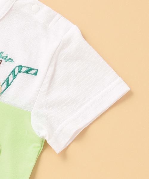 kladskap（クレードスコープ）の「クリームソーダ半袖Tシャツ（Tシャツ/カットソー・キッズ・ピンク/グリーン・80ｃｍ/90cm/100cm/110cm/120cm）」の6枚目の写真