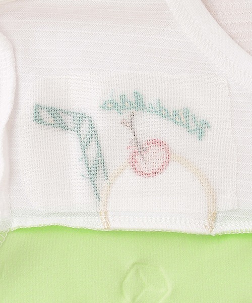 kladskap（クレードスコープ）の「クリームソーダ半袖Tシャツ（Tシャツ/カットソー・キッズ・ピンク/グリーン・80ｃｍ/90cm/100cm/110cm/120cm）」の9枚目の写真