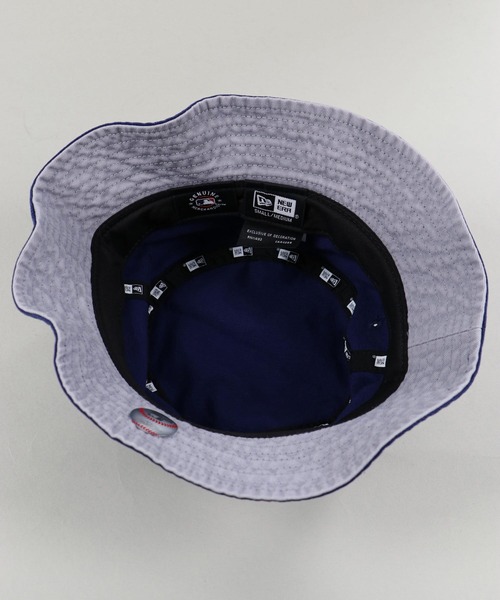 NEW ERA(ニューエラ)の「【NEW ERA / ニューエラ】ロゴバケットハット(ハット・レディース・ブラック/ブルー・ONESIZE)」の7枚目の写真