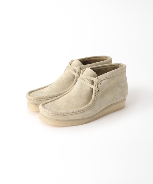 Clarks（クラークス）の「【CLARKS / クラークス】WALLABEE BOOT：ワラビーブーツ（ブーツ・レディース・ベージュ・23cm/24cm/25cm）」の12枚目の写真