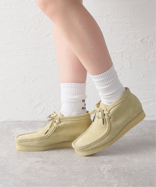 Clarks（クラークス）の「【CLARKS / クラークス】WALLABEE BOOT：ワラビーブーツ（ブーツ・レディース・ベージュ・23cm/24cm/25cm）」の11枚目の写真