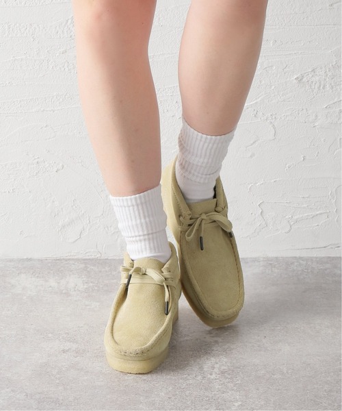 Clarks（クラークス）の「【CLARKS / クラークス】WALLABEE BOOT：ワラビーブーツ（ブーツ・レディース・ベージュ・23cm/24cm/25cm）」の10枚目の写真