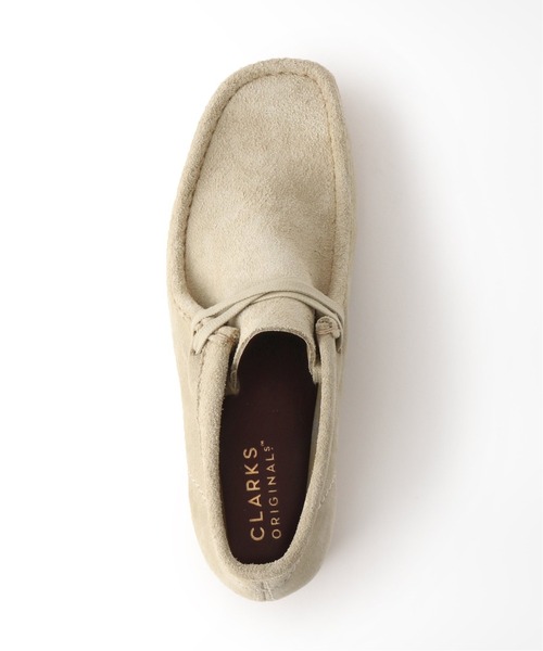 Clarks（クラークス）の「【CLARKS / クラークス】WALLABEE BOOT：ワラビーブーツ（ブーツ・レディース・ベージュ・23cm/24cm/25cm）」の3枚目の写真