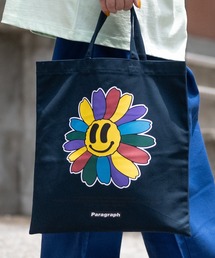 Paragraph（パラグラフ）の「【23】〔PARAGRAPH/パラグラフ〕SMILE FLOWER BAG（トートバッグ）」