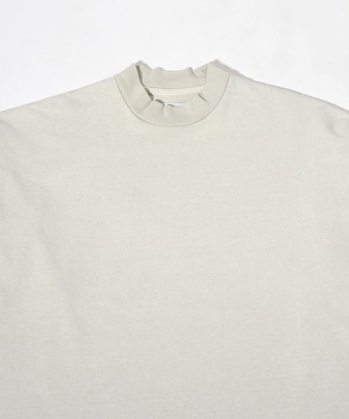 Johnbull(ジョンブル)の「コットンカットモックネック(Tシャツ/カットソー・メンズ・ホワイト/ブラック/グレイッシュベージュ・SMALL/MEDIUM/LARGE)」の16枚目の写真