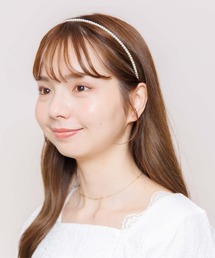 flower | プチパールヘアバンド(カチューシャ)