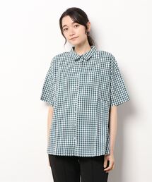 Samansa Mos2 | ぽこぽこギンガムチェックシャツ(シャツ/ブラウス)