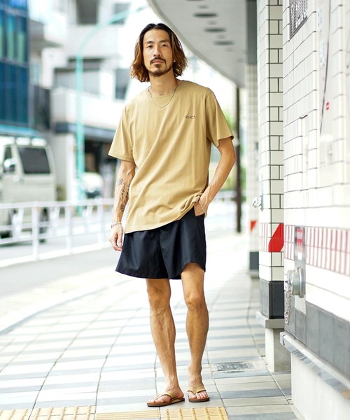 RVCA（ルーカ）の「RVCA メンズ 【RVCA x AZUL BY MOUSSY】 RVCA ^AZUL RADAR TEE Ｔシャツ【2022年夏モデル】/ルーカ半袖バックプリントTシャツ（Tシャツ/カットソー・メンズ・ホワイト/ブラック/ベージュ・MEDIUM/LARGE）」の13枚目の写真