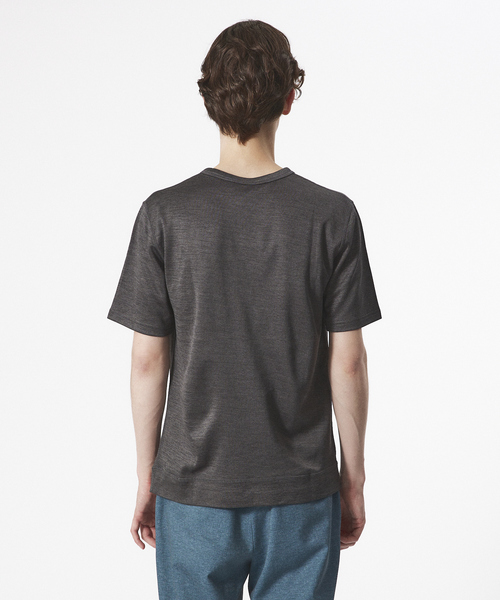 ABAHOUSE(アバハウス)の「【リバーシブル仕様】抗菌防臭加工 半袖 Tシャツ(Tシャツ/カットソー・メンズ・ホワイト/グレー/グリーン・44/46/48)」の18枚目の写真