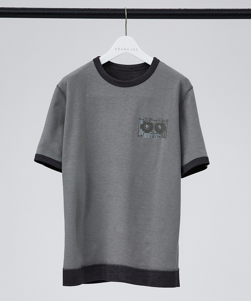 ABAHOUSE(アバハウス)の「【リバーシブル仕様】抗菌防臭加工 半袖 Tシャツ(Tシャツ/カットソー・メンズ・ホワイト/グレー/グリーン・44/46/48)」の13枚目の写真