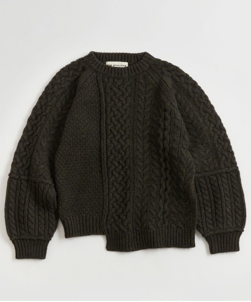 THE SHINZONE(ザ シンゾーン)の「THE SHINZONE/シンゾーン リンクケーブルニット LINK CABLE KNIT(ニット/セーター・レディース・ホワイト/カーキ・FREE)」の20枚目の写真