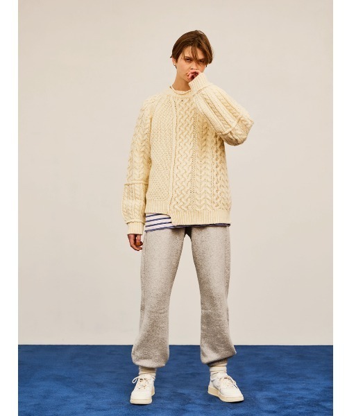 THE SHINZONE(ザ シンゾーン)の「THE SHINZONE/シンゾーン リンクケーブルニット LINK CABLE KNIT(ニット/セーター・レディース・ホワイト/カーキ・FREE)」の14枚目の写真