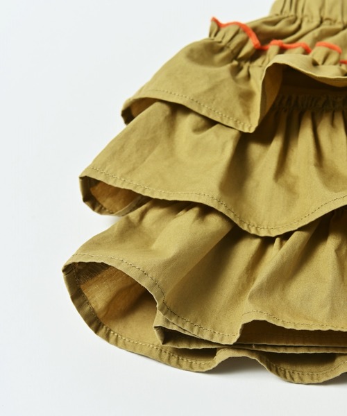 CALMIA（カルミア）の「フリルキュロットパンツ（80～130cm）（その他パンツ・キッズ・ベージュ/ピンク・90/100/110/120/80/130/95）」の5枚目の写真