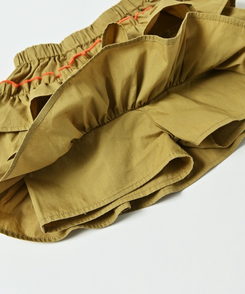 CALMIA（カルミア）の「フリルキュロットパンツ（80～130cm）（その他パンツ・キッズ・ベージュ/ピンク・90/100/110/120/80/130/95）」の6枚目の写真