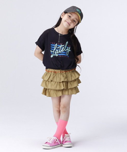 CALMIA（カルミア）の「フリルキュロットパンツ（80～130cm）（その他パンツ・キッズ・ベージュ/ピンク・90/100/110/120/80/130/95）」の9枚目の写真