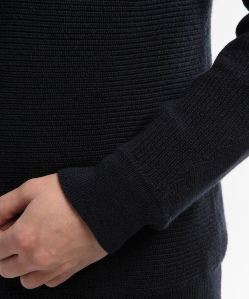 HARE（ハレ）の「シルクコンヨコアゼニットプルオーバー(HARE)（ニット/セーター・メンズ・オフホワイト/グレー/ブルー/ネイビー・SMALL/LARGE/MEDIUM）」の12枚目の写真