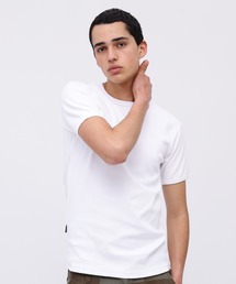 AVIREX | 《DAILY/デイリー》RIB S/S CREW NECK T-SHIRT / リブ 半袖 クルーネック Tシャツ デイリーウェア / AVIREX / アヴィレックス(Tシャツ/カットソー)