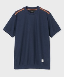 Paul Smith | 【ラウンジウェア】サマーニット クルーネック Tシャツ / 843339 7334S(Tシャツ/カットソー)