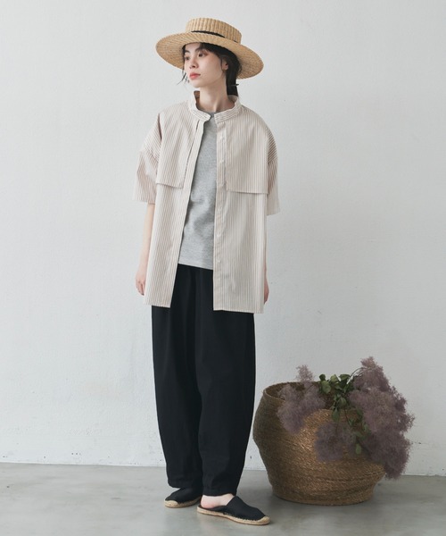 Libra Cue（リブラ キュー）の「“エスパドリーユスリッポン”　　　　　　　　　　　　　　　　　　　　　　　　　　　　　　　　　　　　　　　　かかとを踏んでサンダルとしても使える、夏らしい素材のスリッポン（スリッポン・レディース・ホワイト/ブラック・S/M/L）」の16枚目の写真