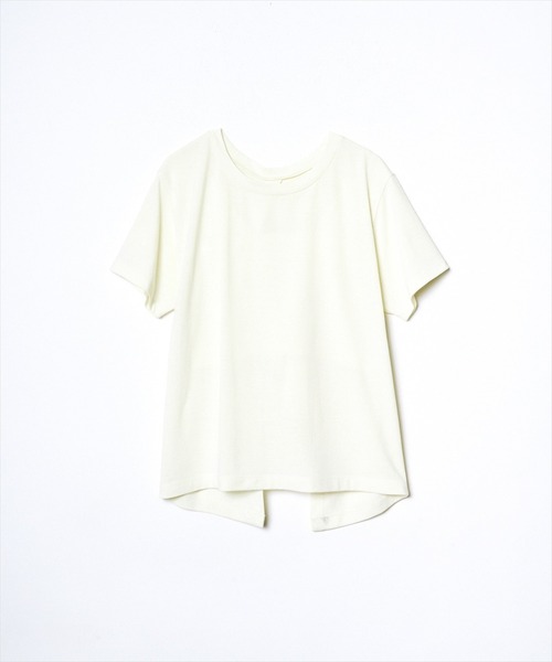 【撥水加工】バックリボントップス